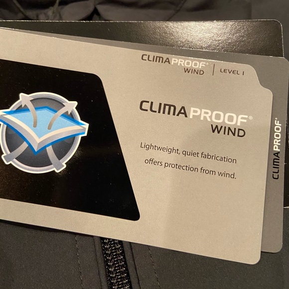 NWT ADIDAS men’s climaproof windbreaker jacket med - Picture 7 of 14